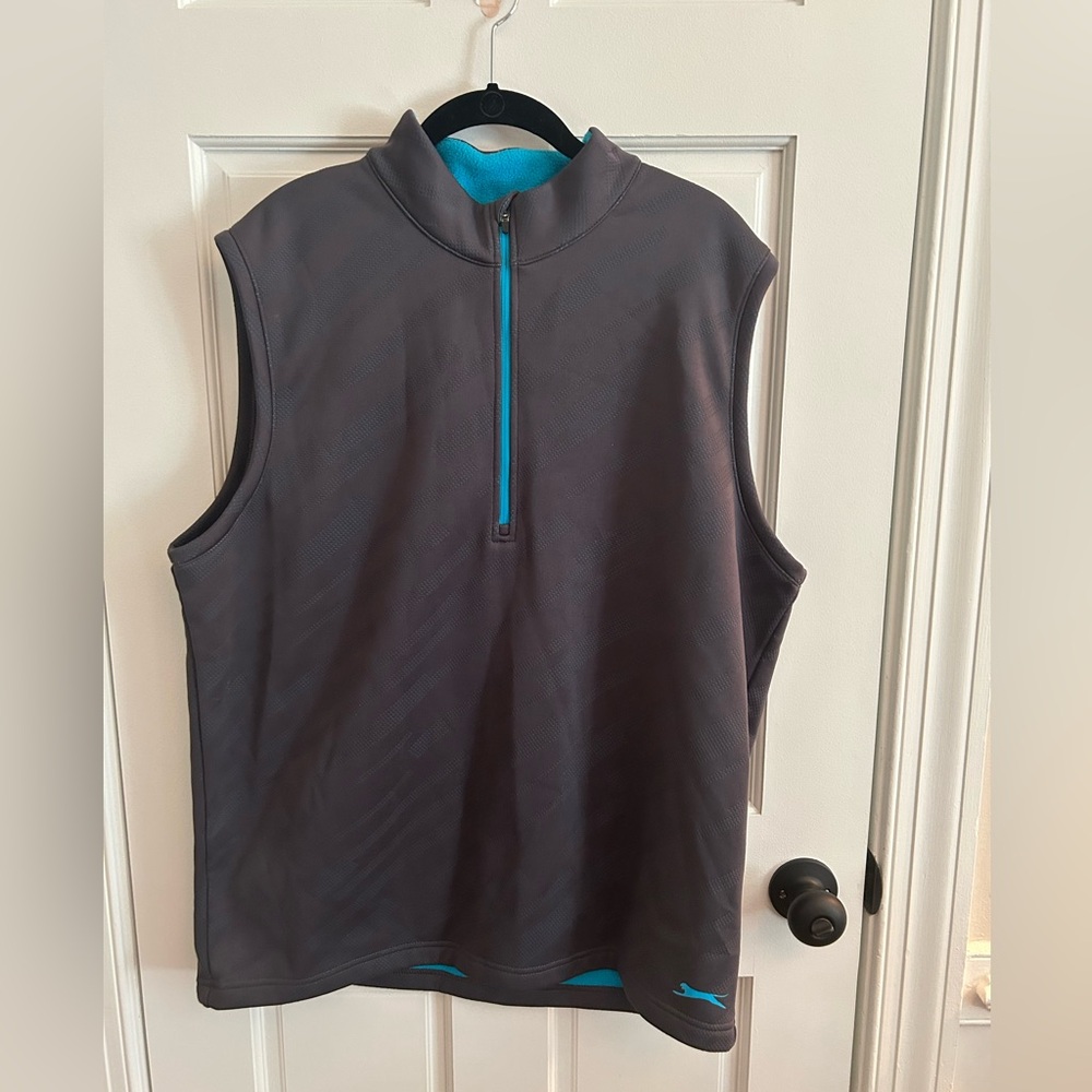 Like new Slazenger half zip vest